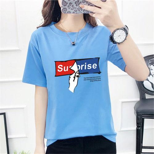网红款体恤女,时尚潮流的街头宣言